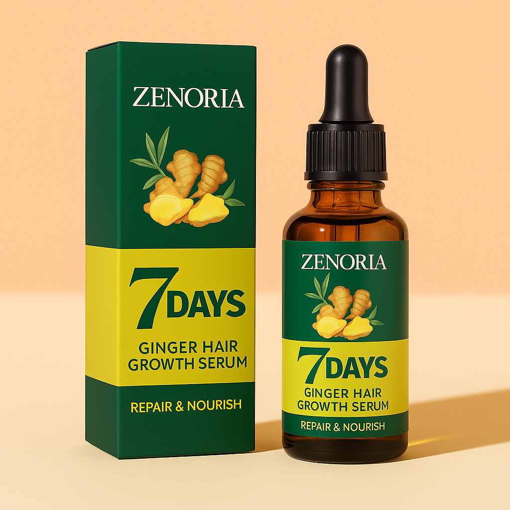 ZENORIA – Zázvorové sérum pre rast a obnovu vlasov za 7 dní